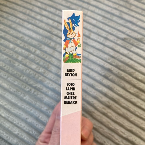 1972 French JOJO LAPIN CHEZ MAITRE RENARD Par Enid Blyton HC Book Vintage - Picture 6 of 9
